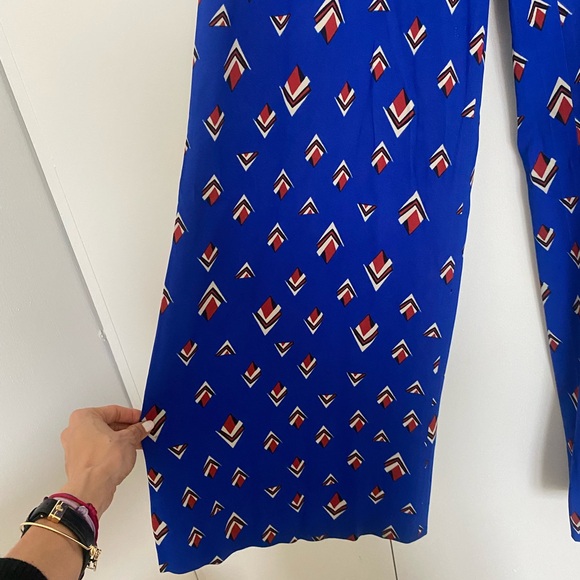 Carolina Herrera Wide Leg Printed Trousers - Picture 4 of 4